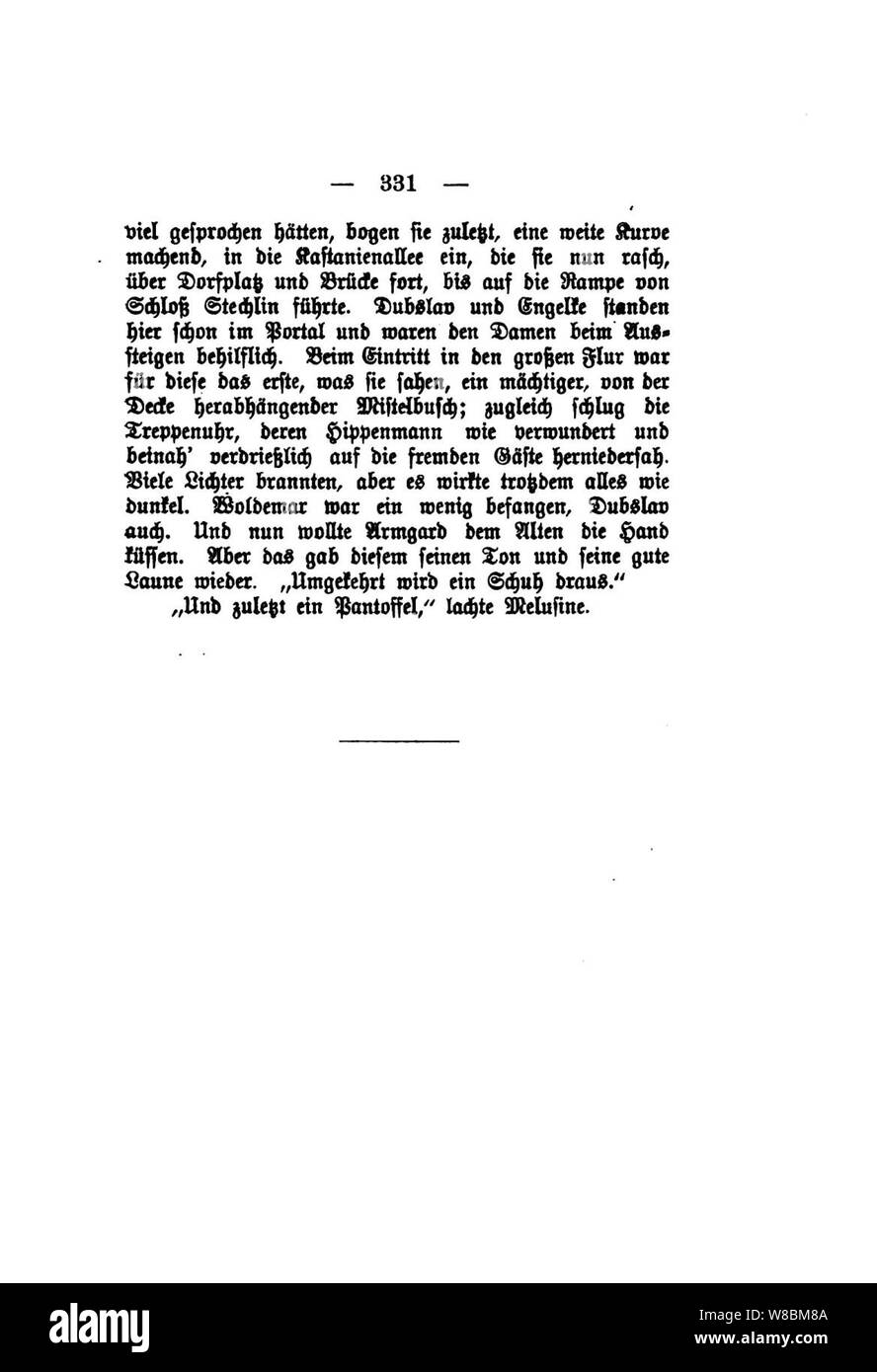 Der Stechlin (Fontane) 331. Banque D'Images