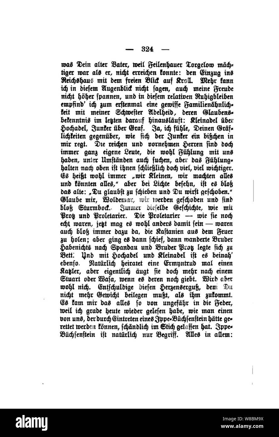 Der Stechlin (Fontane) 324. Banque D'Images