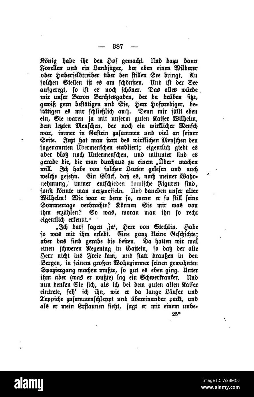 Der Stechlin (Fontane) 387. Banque D'Images