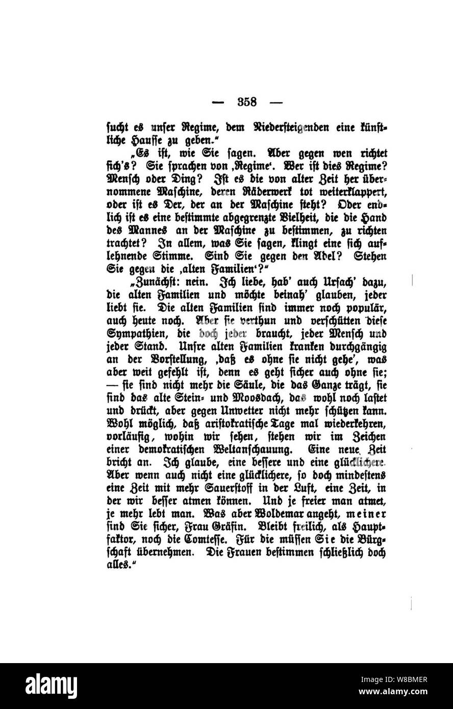 Der Stechlin (Fontane) 358. Banque D'Images