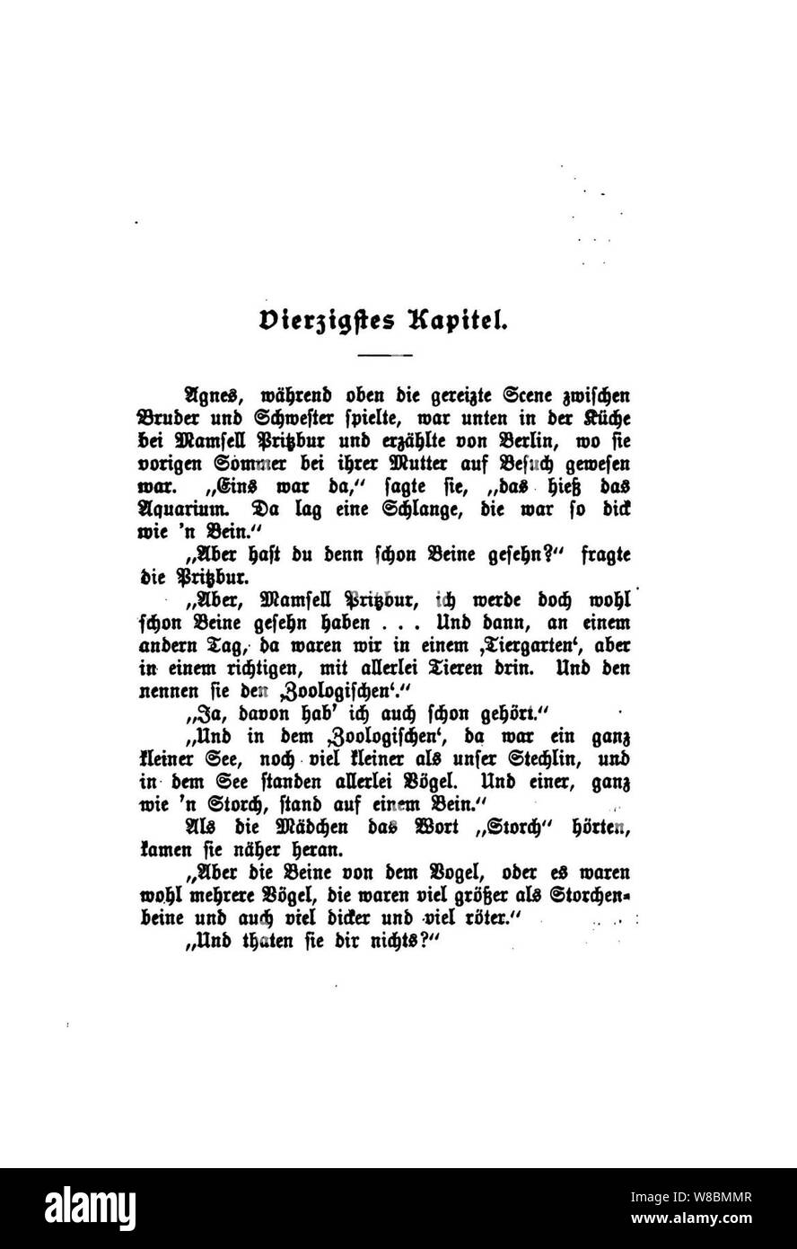 Der Stechlin (Fontane) 471. Banque D'Images