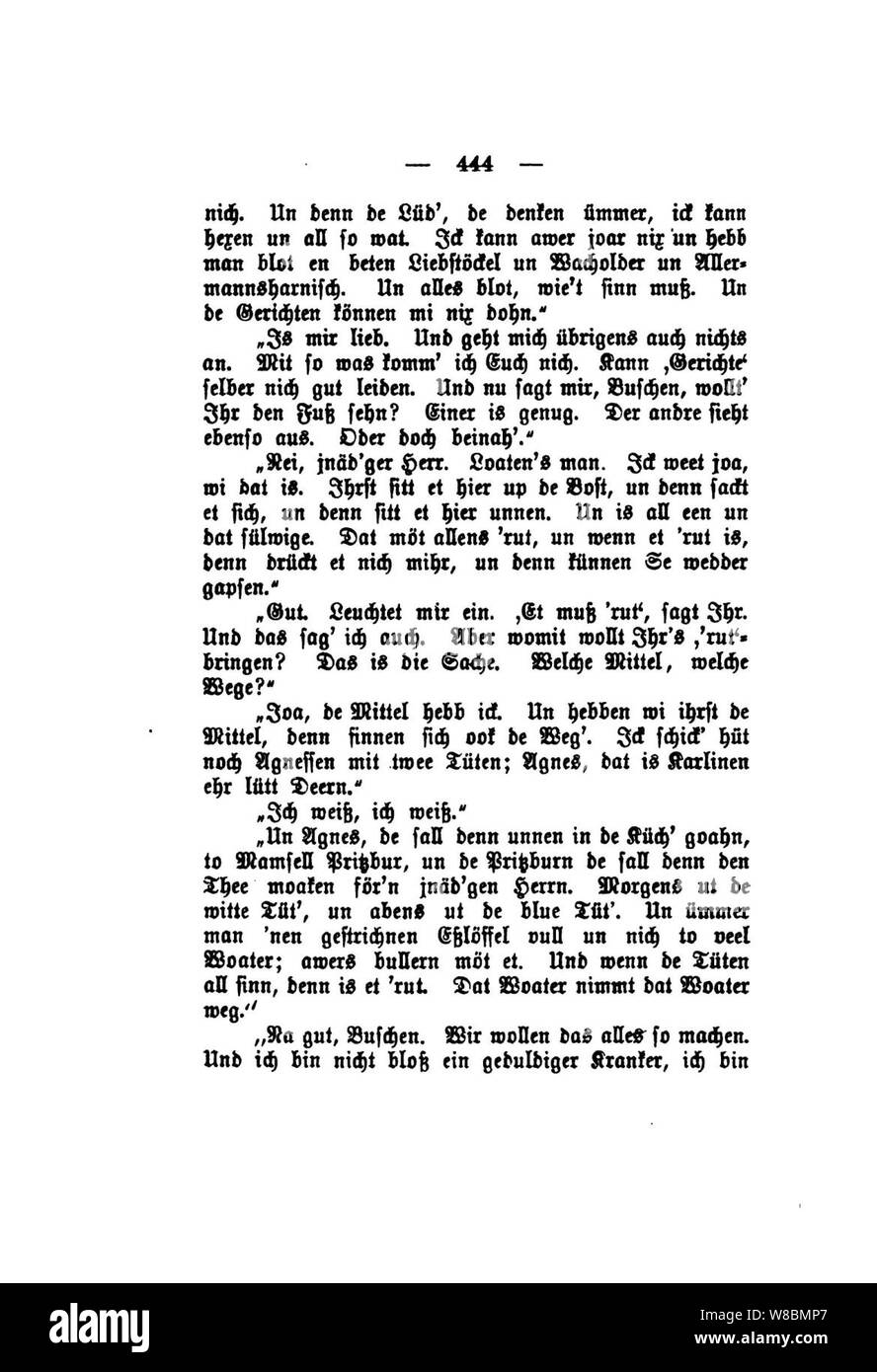 Der Stechlin (Fontane) 444. Banque D'Images