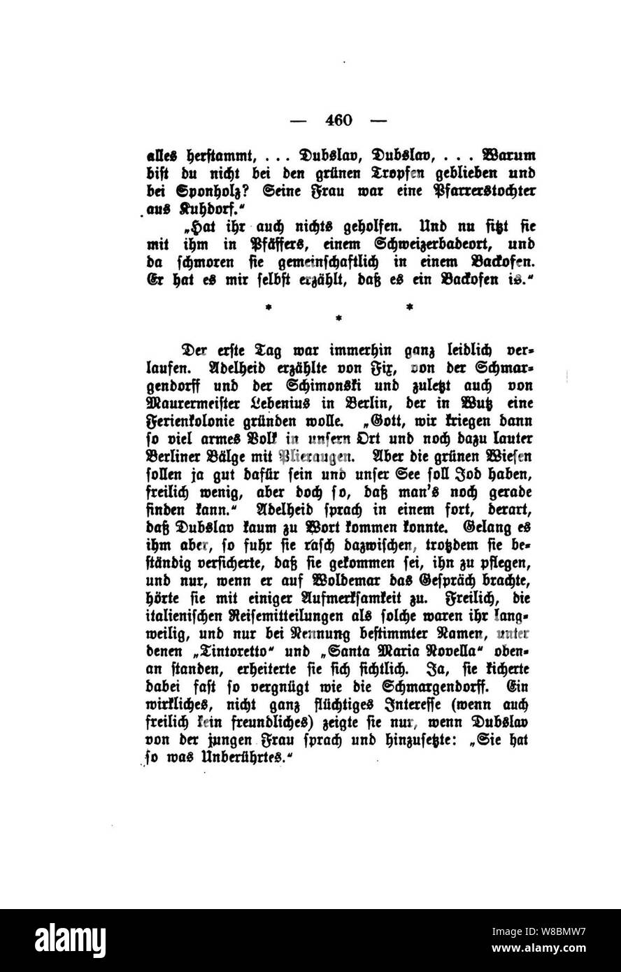 Der Stechlin (Fontane) 460. Banque D'Images