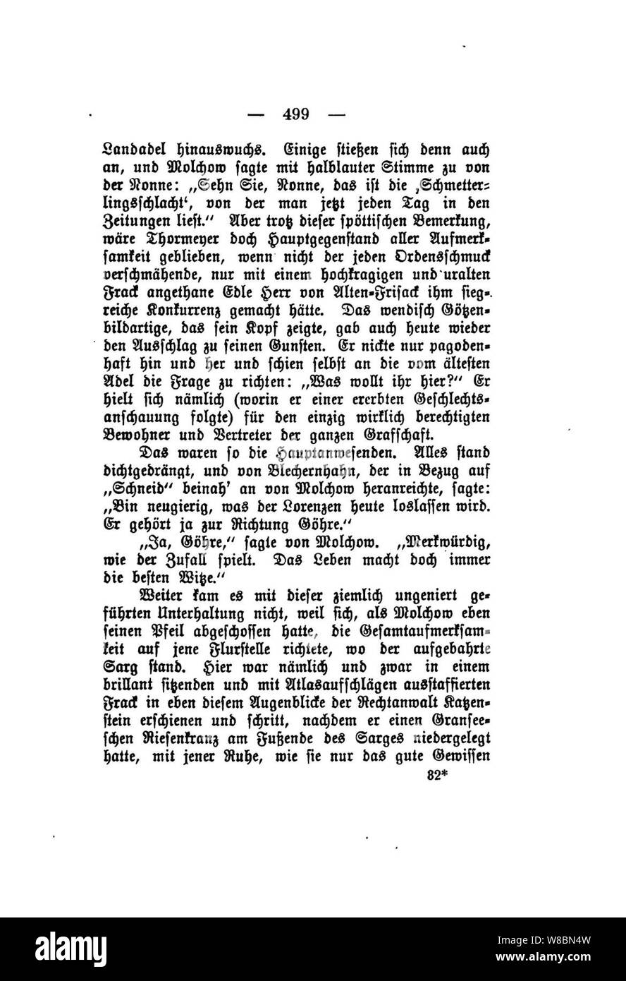 Der Stechlin (Fontane) 499. Banque D'Images