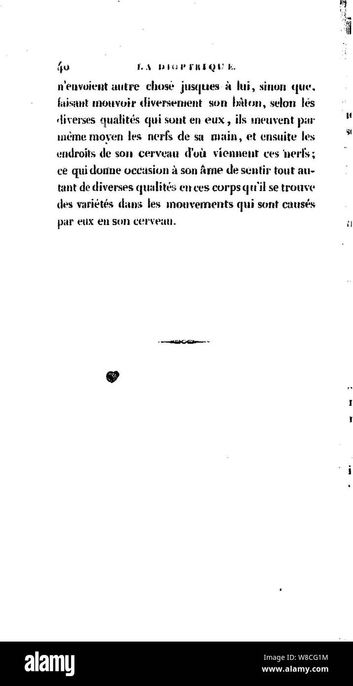 Descartes V, 046. Banque D'Images