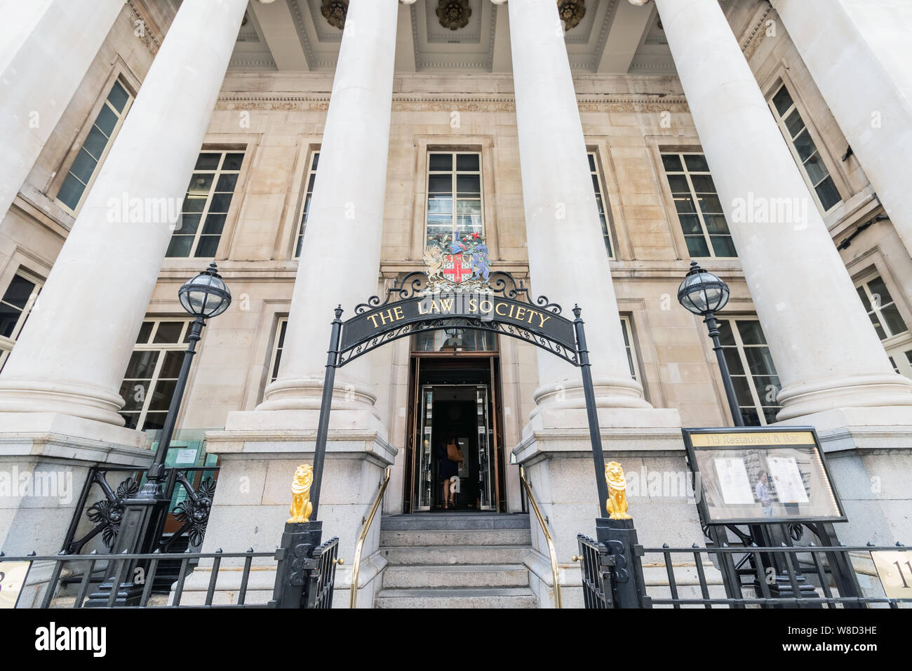 London / UK, 6 août 2019 - Le Barreau est l'association professionnelle qui représente et régit les procureurs de la juridiction de l'Angleterre Banque D'Images