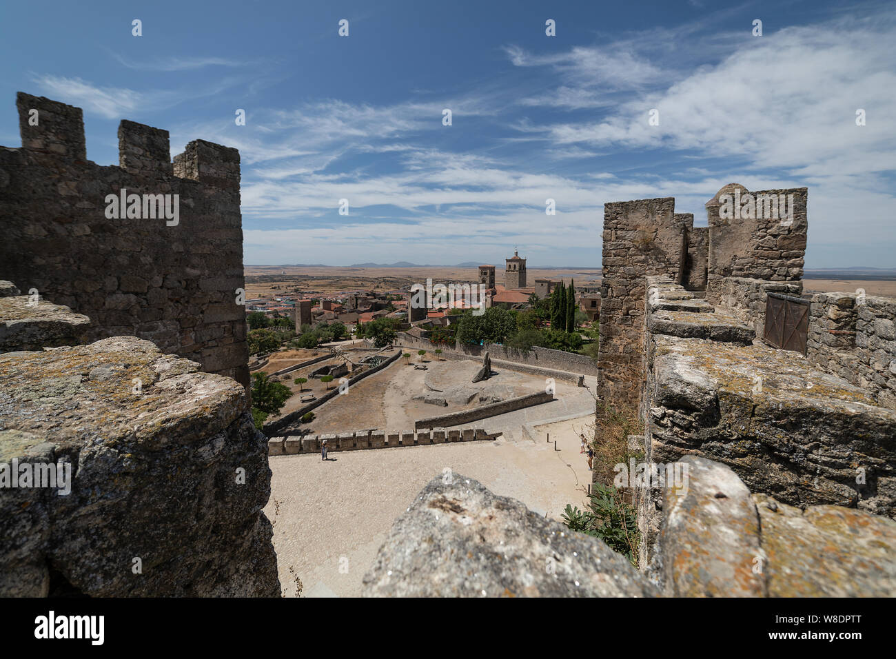 Ancienne ville de Trujillo Caceres, Espagne, Extrémadure Banque D'Images