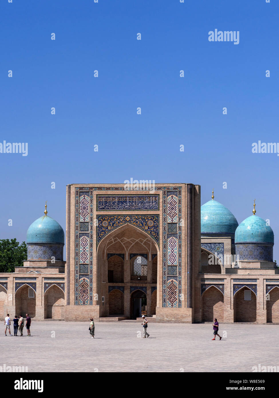 Barak Khan à Imam-Square Madrasa As, Tachkent, Ouzbékistan, l'Asie Banque D'Images