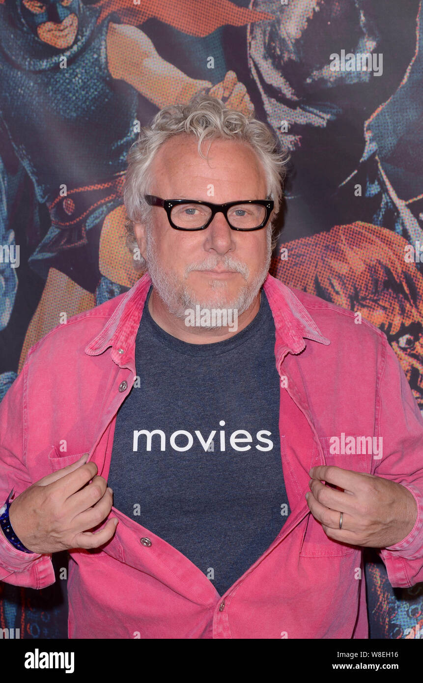 Los Angeles, Ca. 8e août 2019. Larry Karaszewski au Los Angeles Alamo Drafthouse Big Bash Party, Alamo Drafthouse, Los Angeles, Californie le 8 août 2019. Crédit : David Edwards/media/Alamy Punch Live News Banque D'Images