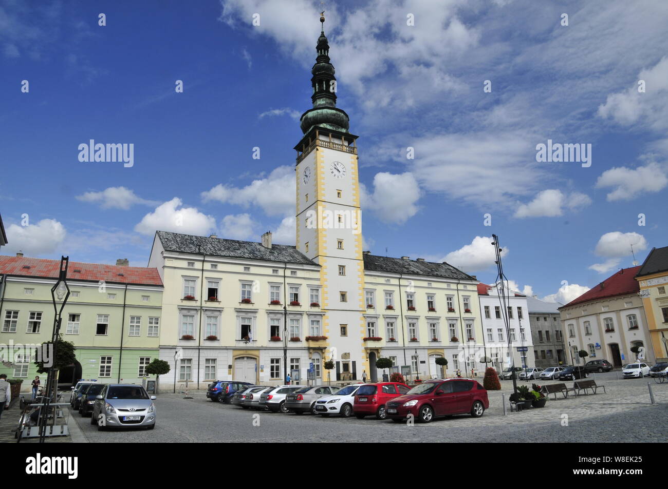 La ville royale de Litovel dans la partie nord-ouest de Hana, en Moravie centrale, région d'Olomouc, République tchèque, le 9 juillet 2019. (CTK Photo/Martin Huri Banque D'Images