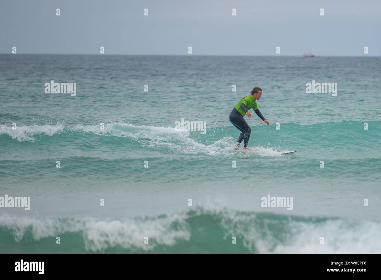 Compétition de Surf Boardmasters 2019 Banque D'Images