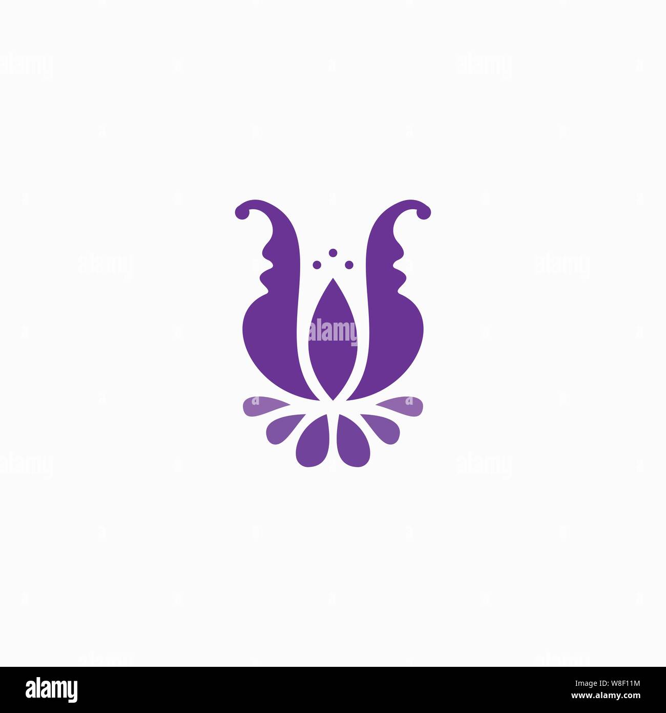 Soins Spa Modèle de conception de logo Illustration de Vecteur