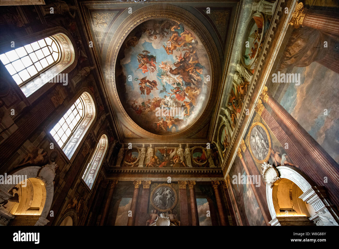 Palais de Blenheim Banque D'Images
