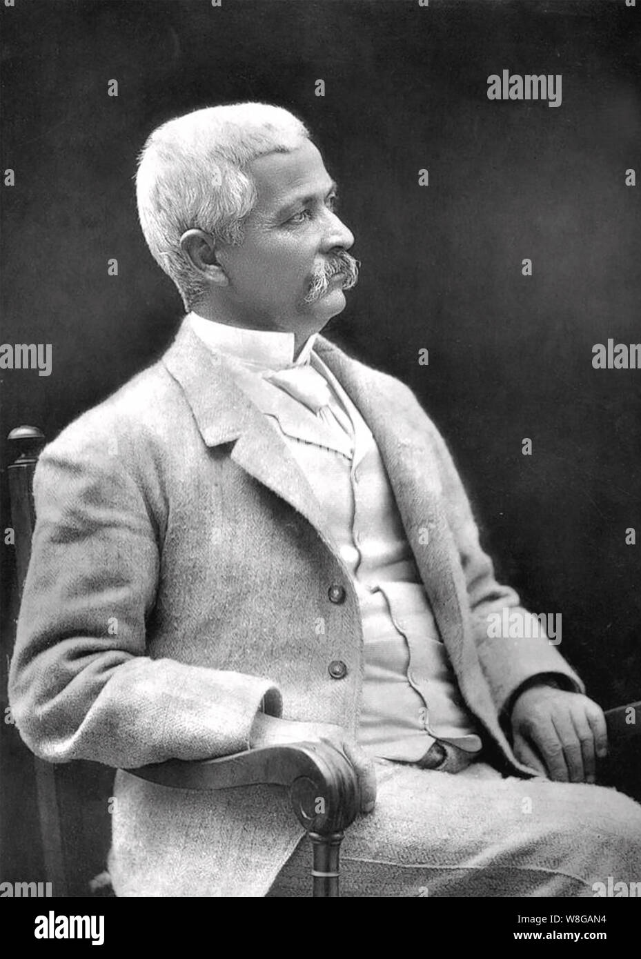 HENRY Morton Stanley (1841-1904) Journaliste et explorateur gallois vers 1890 Banque D'Images