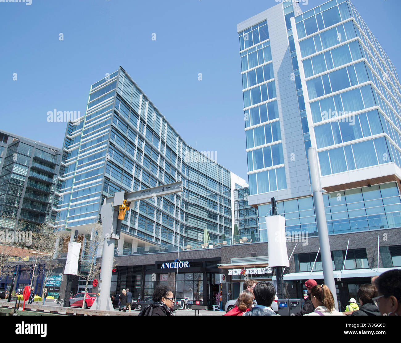 Hyatt House Hotel à Washington D.C. (près du quai) Avril 2018 Banque D'Images