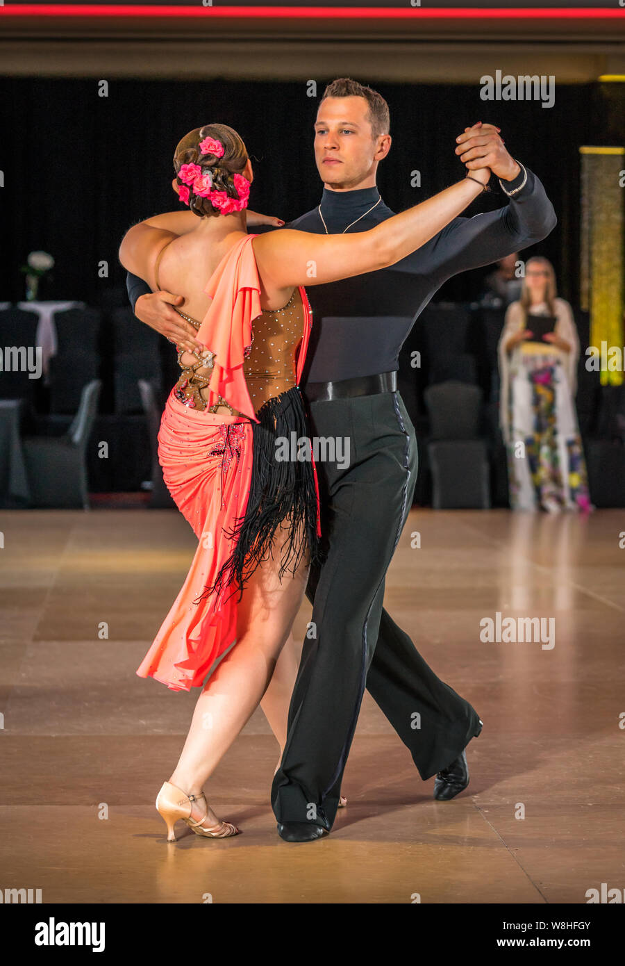 New York, NY USA - Aug 2, 2019. Championnat de Danse à NYC Empire. Banque D'Images