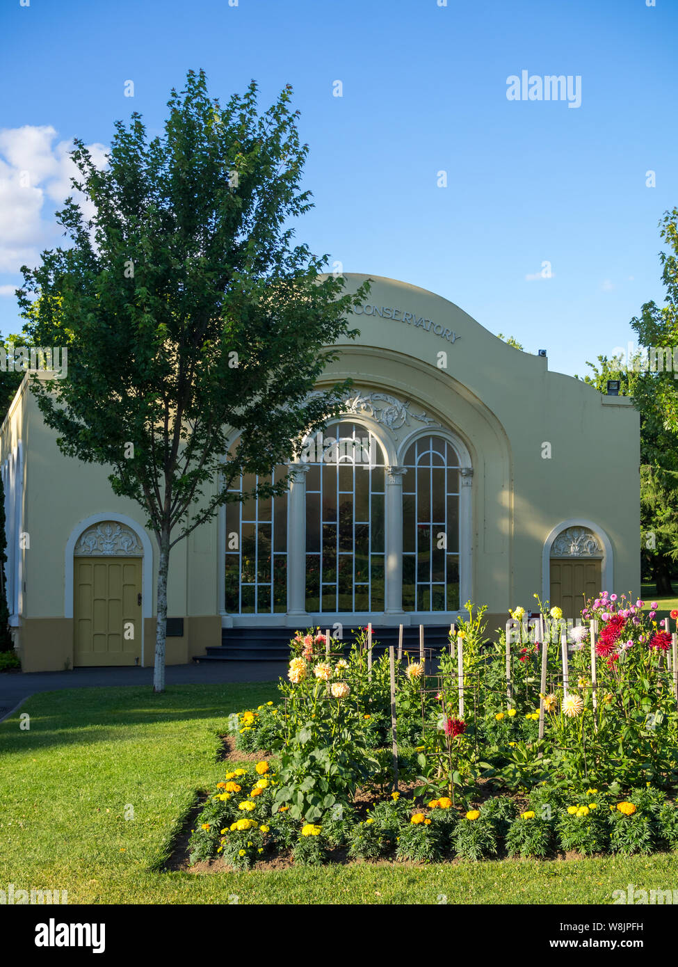 John Hart Conservatory à Launceston City Park Banque D'Images