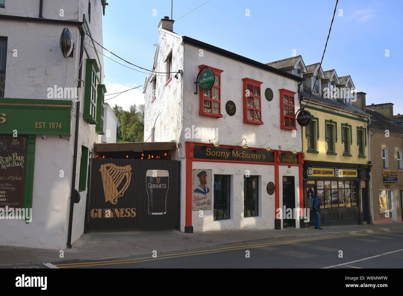 Donegal, Irlande - 17 mai 2019 : Sonny's pub dans Dongeal McSwine Banque D'Images