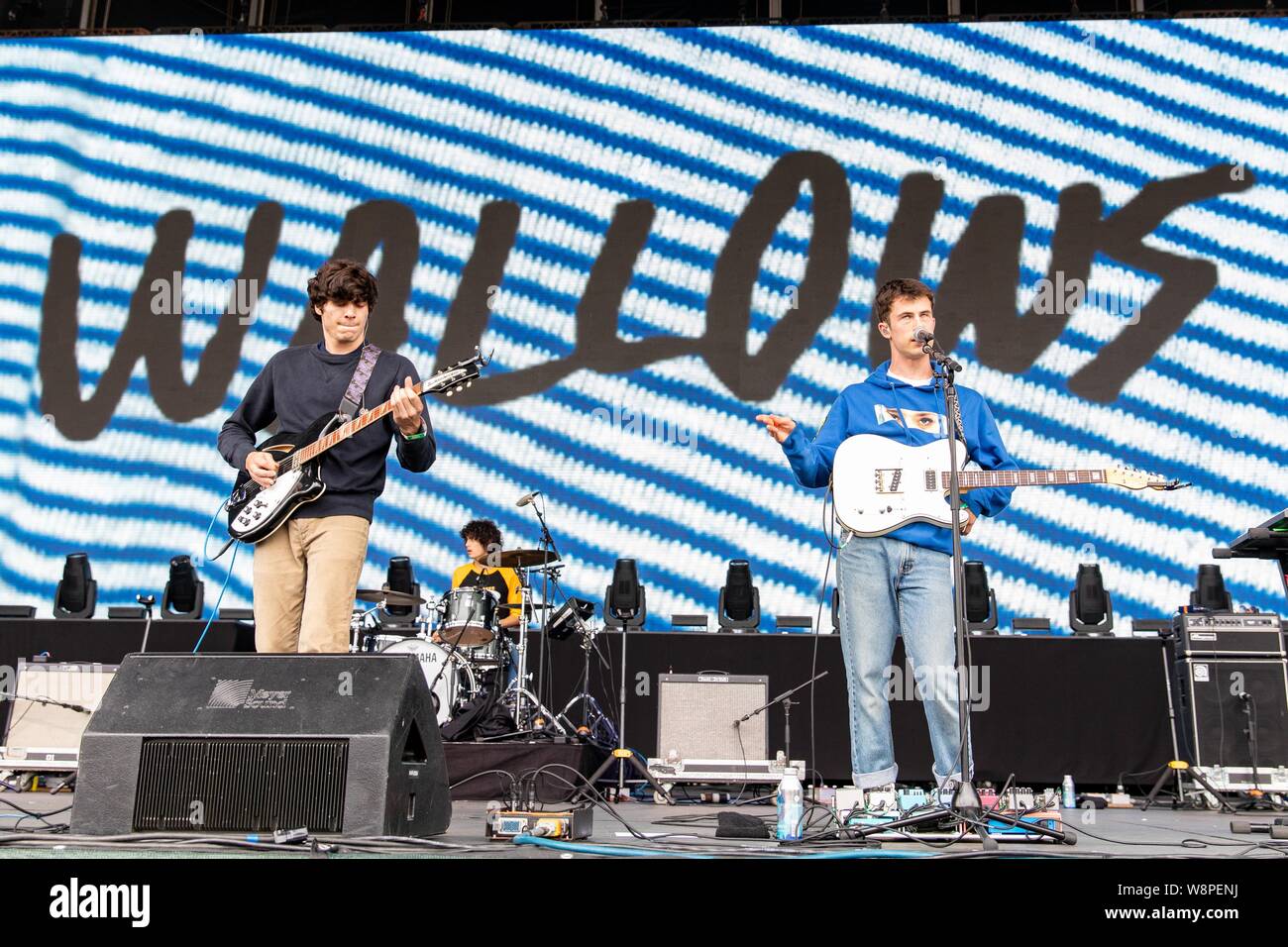 10 août 2019, San Francisco, Californie, États-Unis : PRESTON COLE ET DYLAN MINNETTE des Bauges au cours de l'extérieur (Festival de musique au Golden Gate Park de San Francisco, Californie (Image Crédit : © Daniel DeSlover/Zuma sur le fil) Banque D'Images