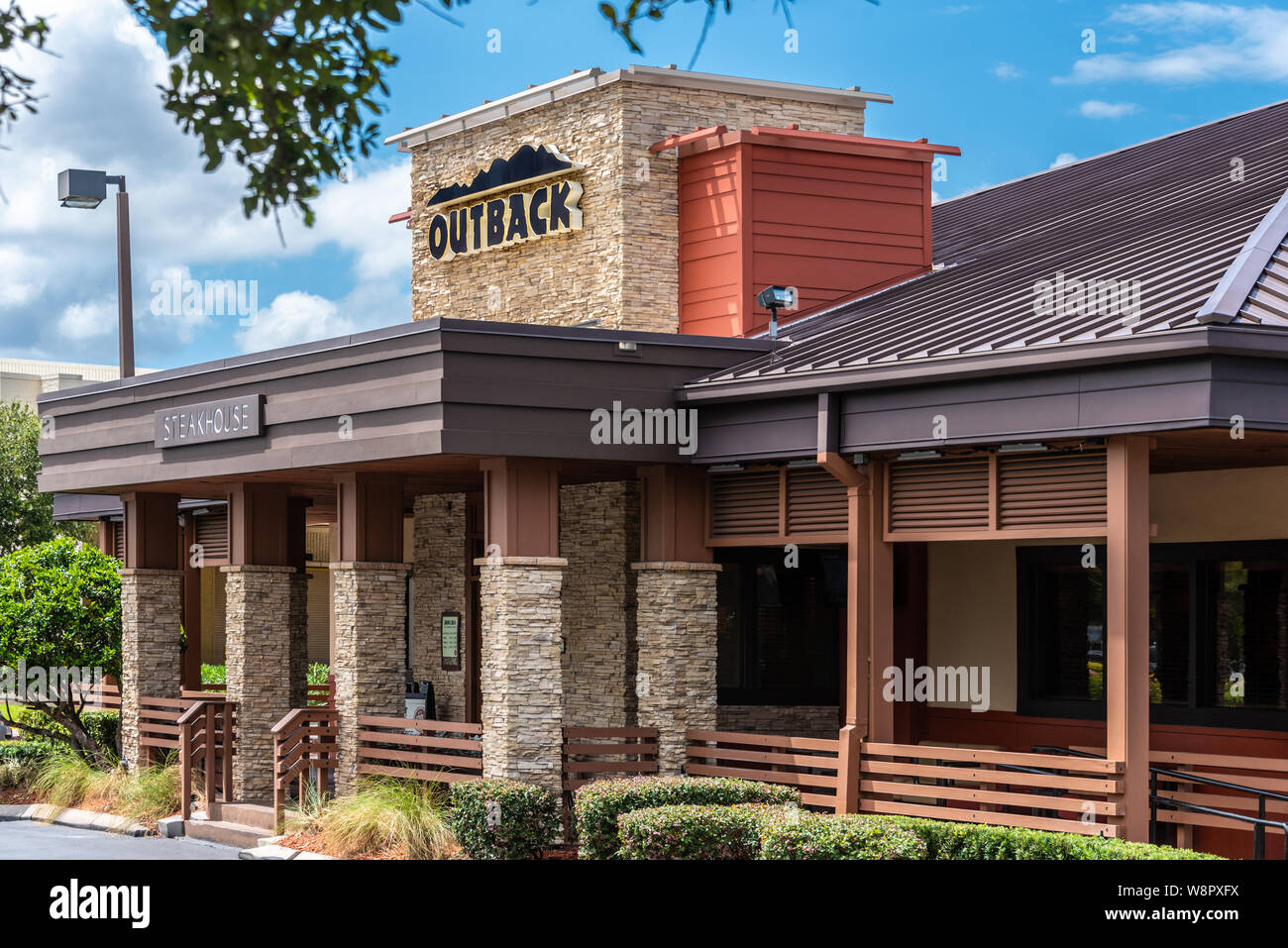 Outback Steakhouse à Ponte Vedra Beach, en Floride. (USA) Banque D'Images