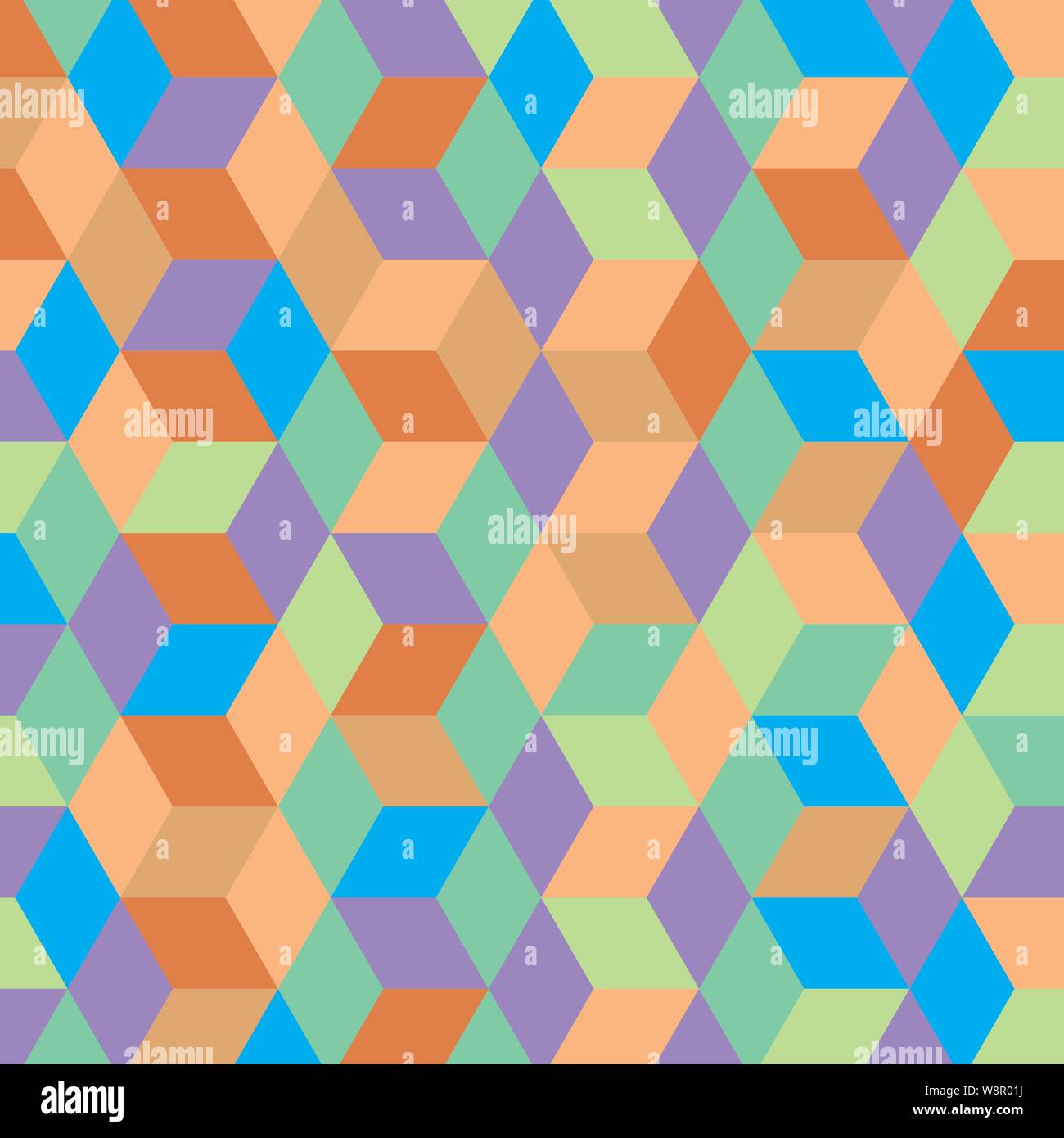 Polygone multicolore motif pour fond d'écran de bonbons de couleur ton vector illustration Illustration de Vecteur