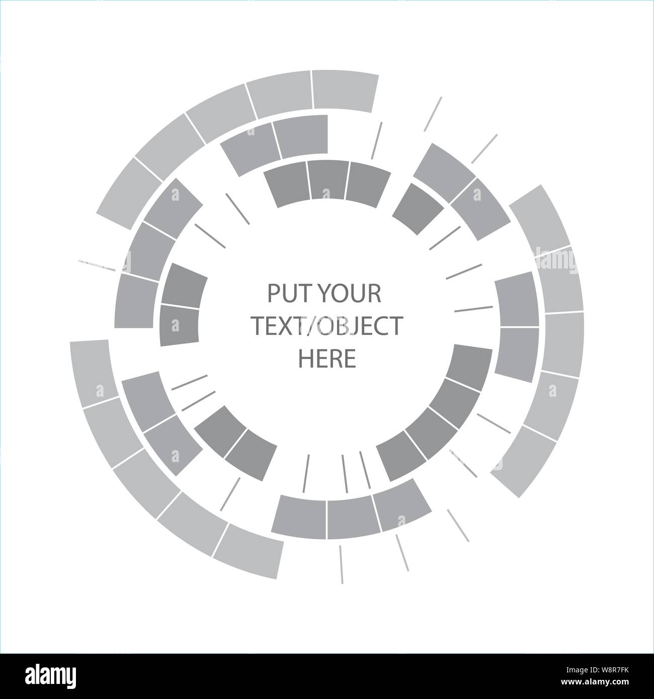 Business concept cible Illustration de Vecteur
