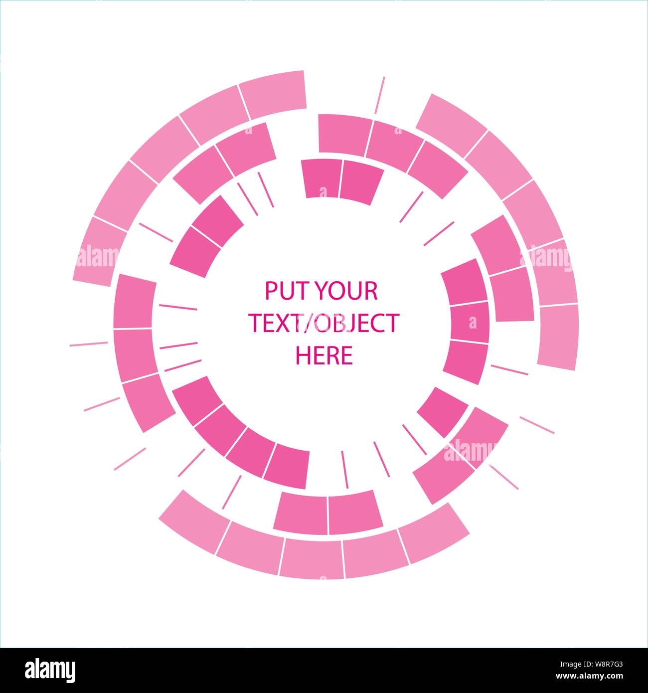 Business concept cible Illustration de Vecteur