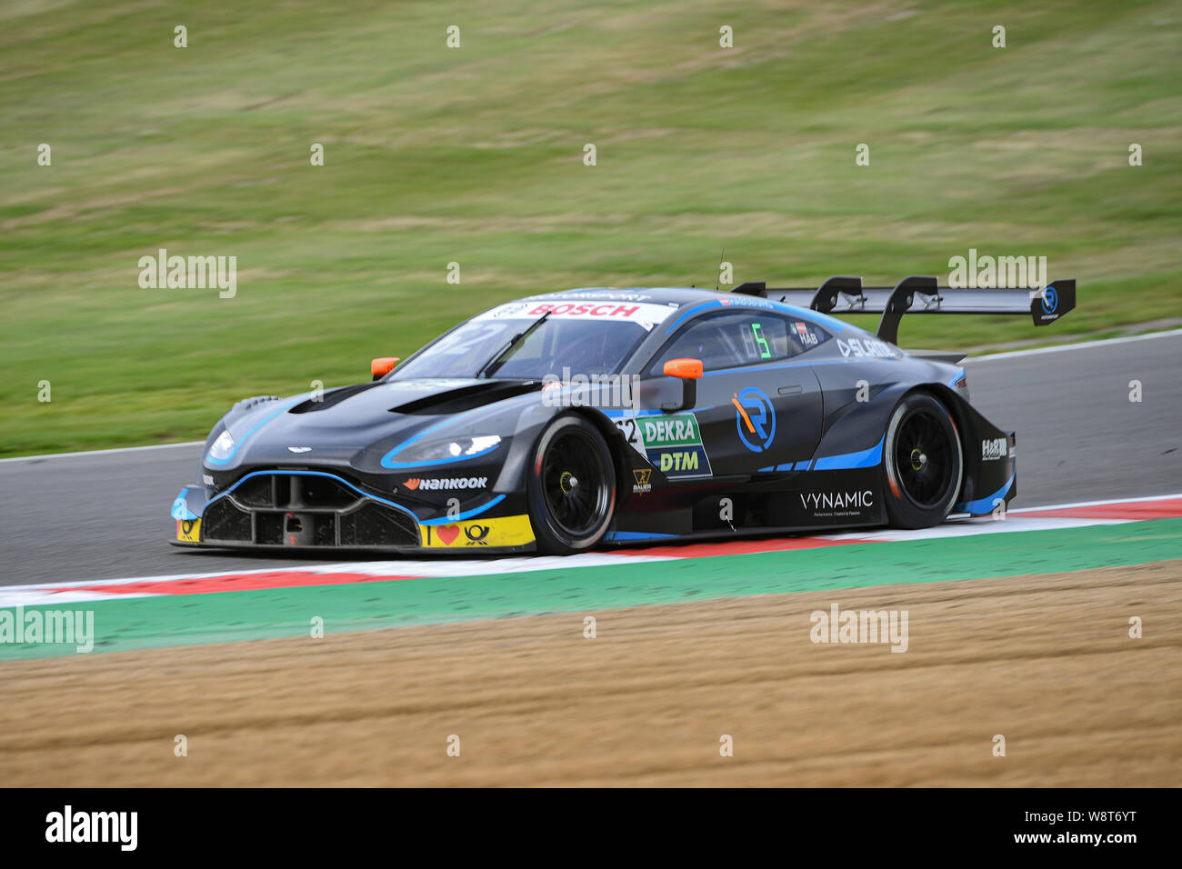 Kent, UK. 11 août 2019. Ferdinand von Habsburg (R-MotoSport) lors de la course 2 DTM DTM Allemand (voitures de tourisme) et la série W à Brands Hatch Circuit GP le dimanche, Août 11, 2019 dans le Kent, Angleterre. Credit : Taka G Wu/Alamy Live News Crédit : Taka Wu/Alamy Live News Banque D'Images