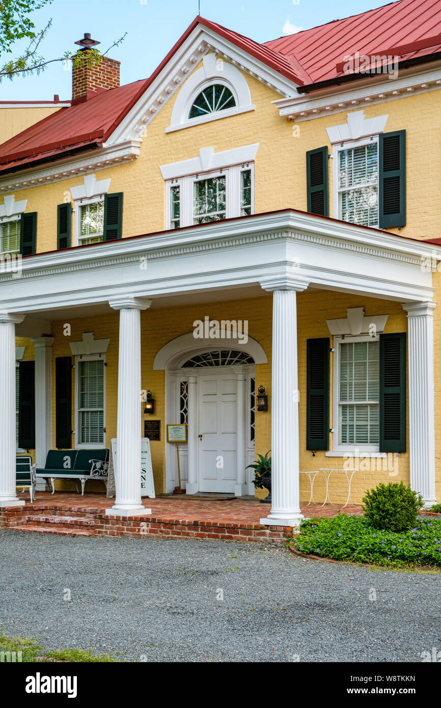 Le Marshall House, maison de George C Marshall, 312 East Market Street, Leesburg, Virginia Banque D'Images