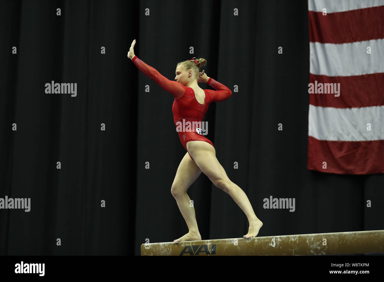 9 août 2019 : Jade gymnaste Carey fait concurrence au ...