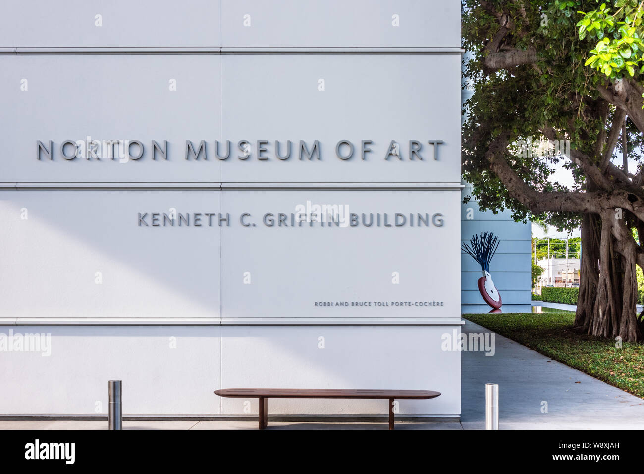Norton Museum of Art à West Palm Beach, en Floride. (USA) Banque D'Images Norton Museum of Art à West Palm Beach, en Floride. (USA) Banque D'Images