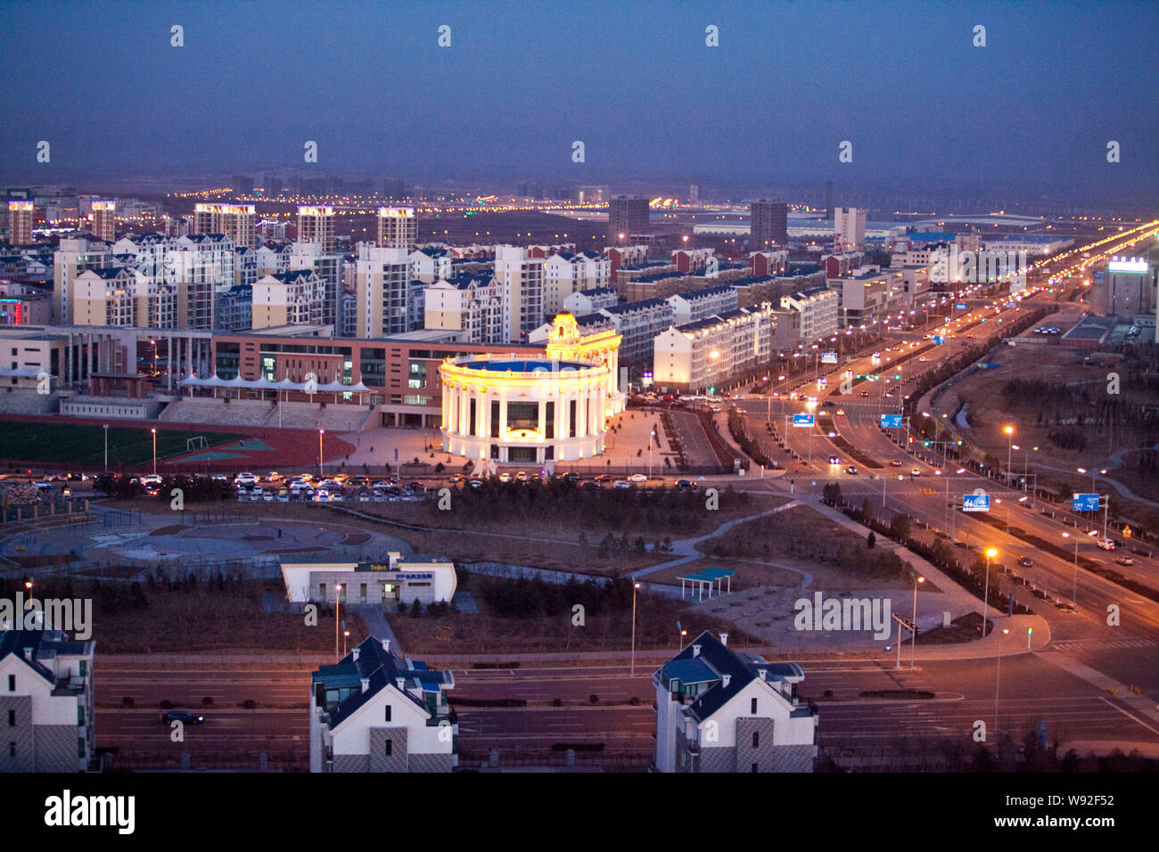Ordos city Banque de photographies et d’images à haute résolution - Alamy