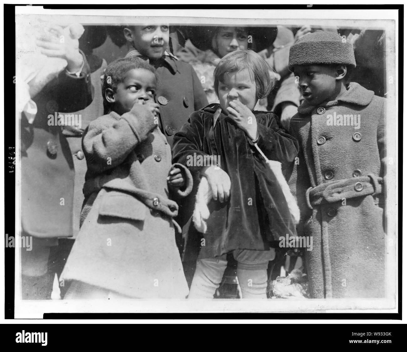 Une étude en noir et blanc snaped sic à la Maison Blanche aujourd'hui Banque D'Images