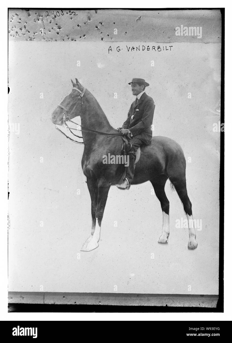 A.G. Vanderbilt Banque D'Images