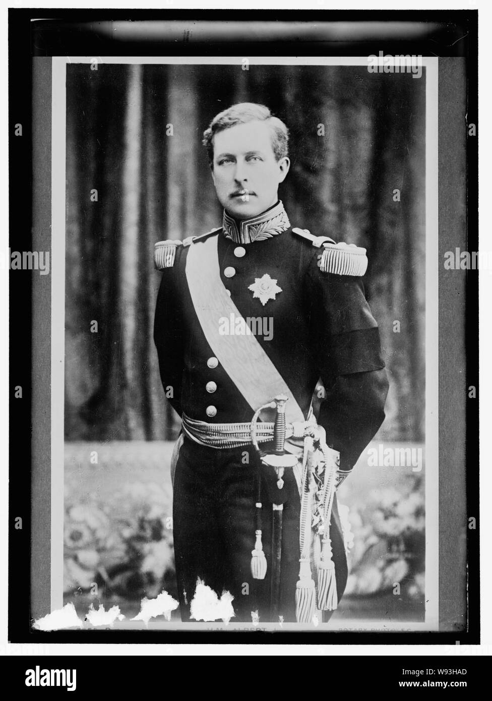 S.a.r. ALBERT, ROI DES BELGES Banque D'Images