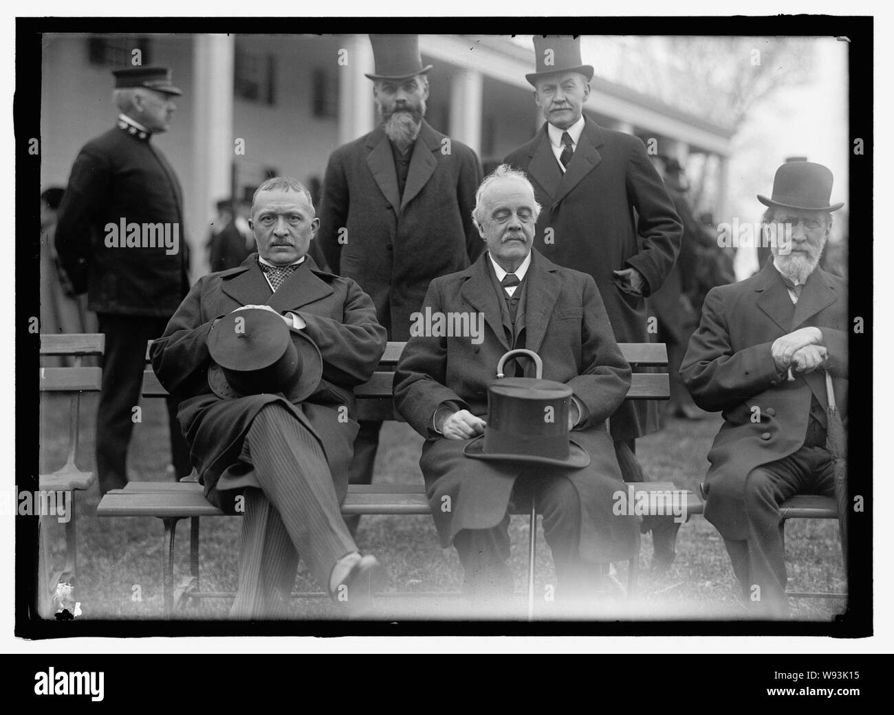 COMMISSION D'alliées aux États-Unis À MOUNT VERNON Banque D'Images