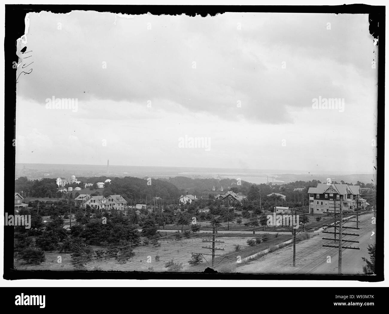 AMERICAN UNIVERSITY, WASHINGTON, DC. L'AIR VUES Banque D'Images