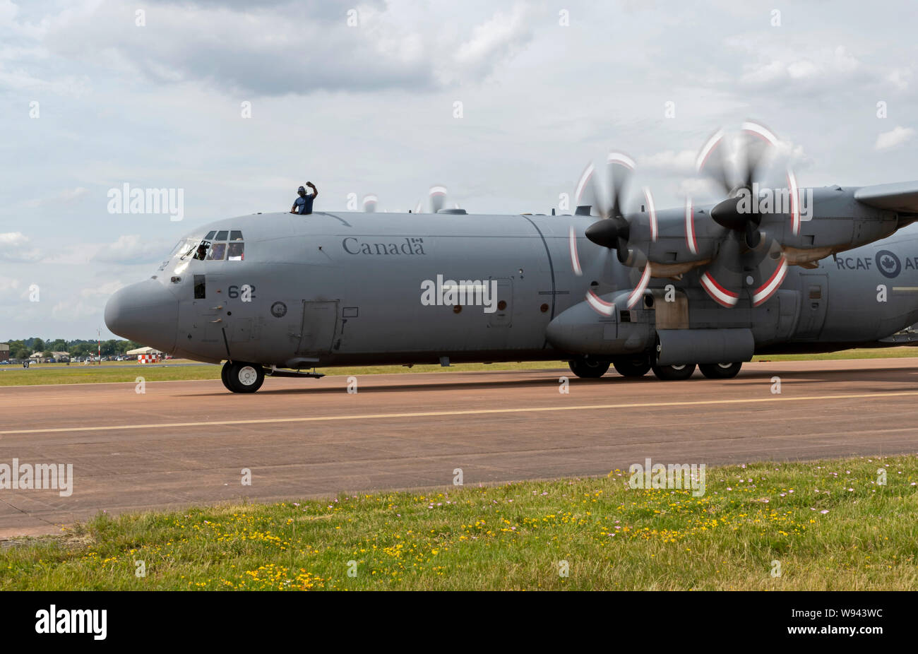 C-130H Hecules canadien au Royal International Air Tattoo 2019 Banque D'Images