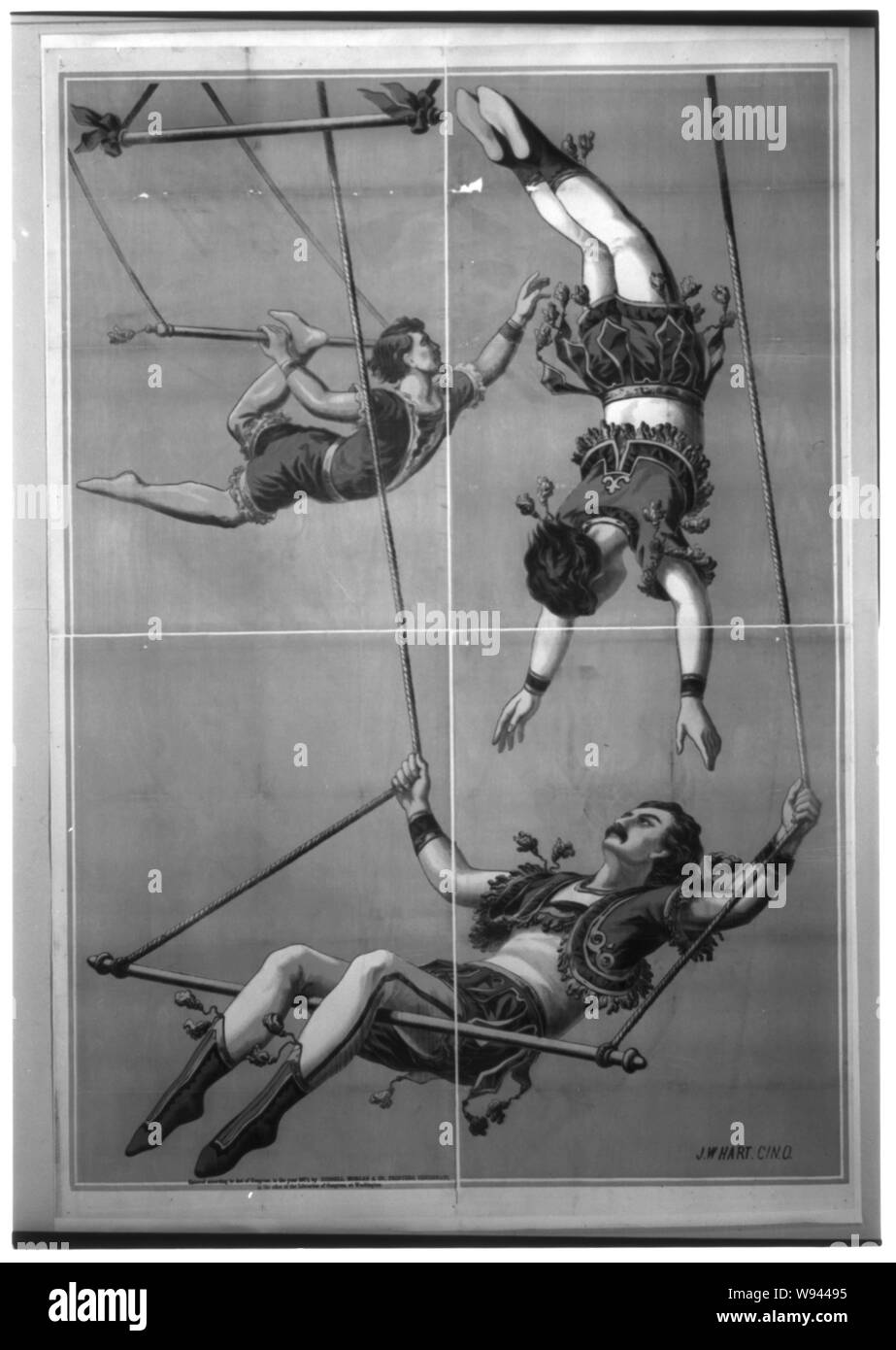 Loi sur l'acrobatique Banque D'Images