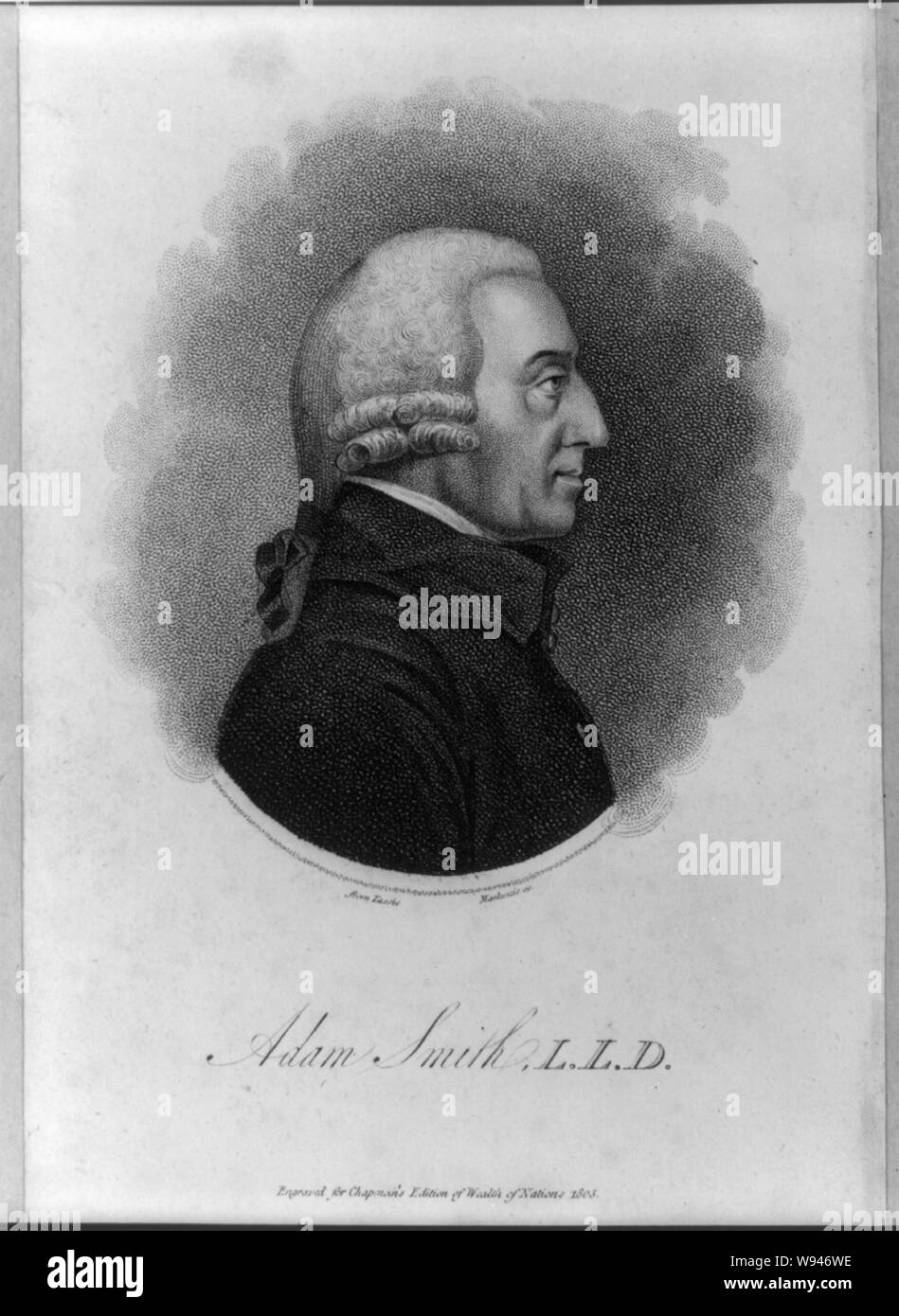 Adam Smith Banque D'Images