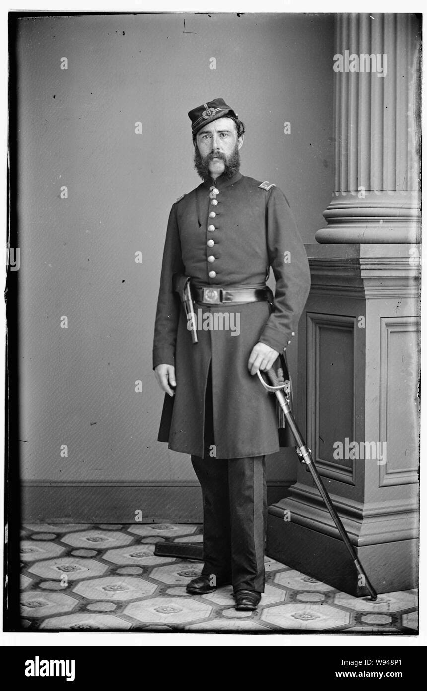 Adj. J.B. Coppinger, 83ème N.Y. Inf. Banque D'Images
