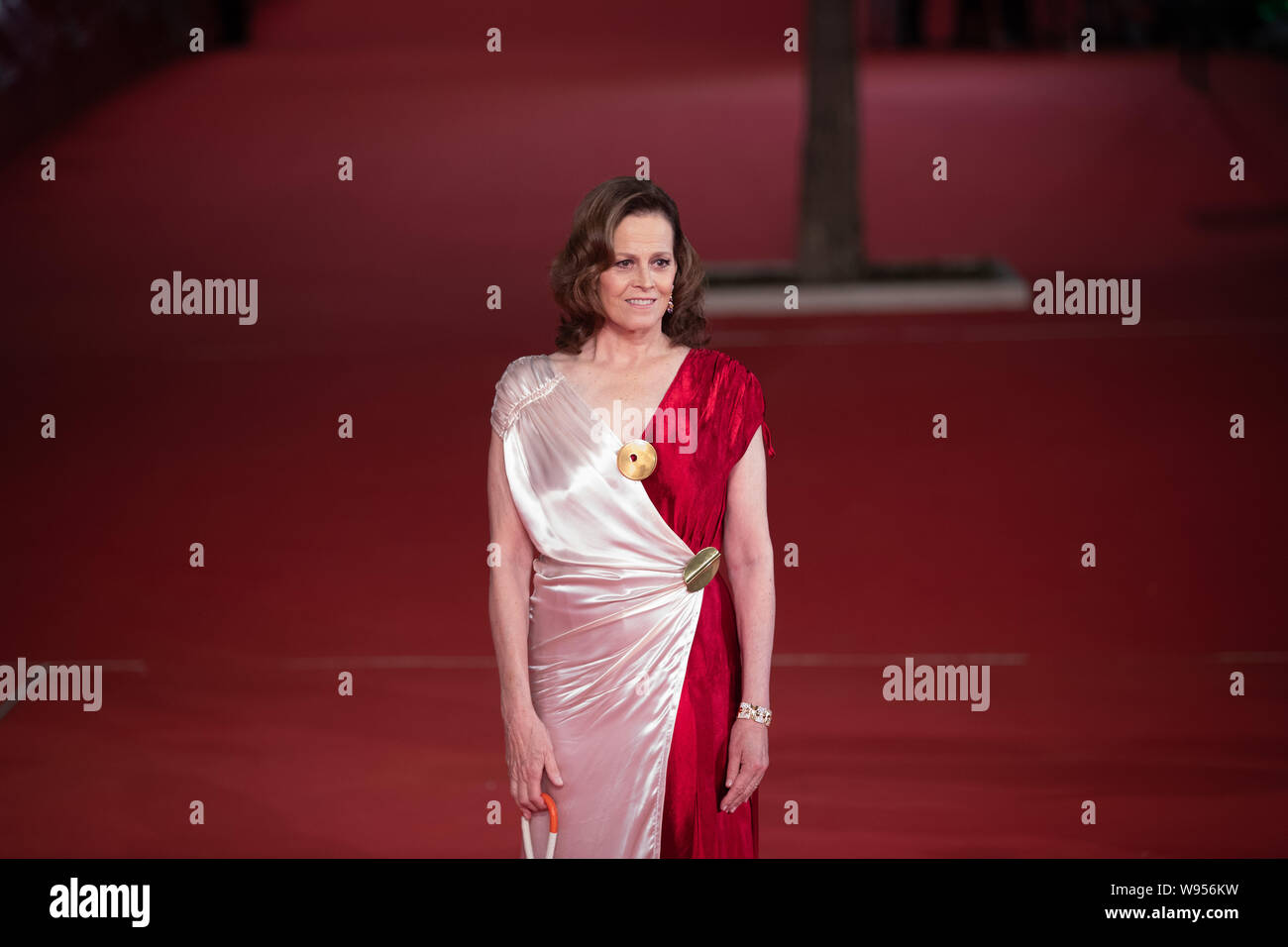 Sigourney Weaver assiste au Festival du Film de Rome Banque D'Images