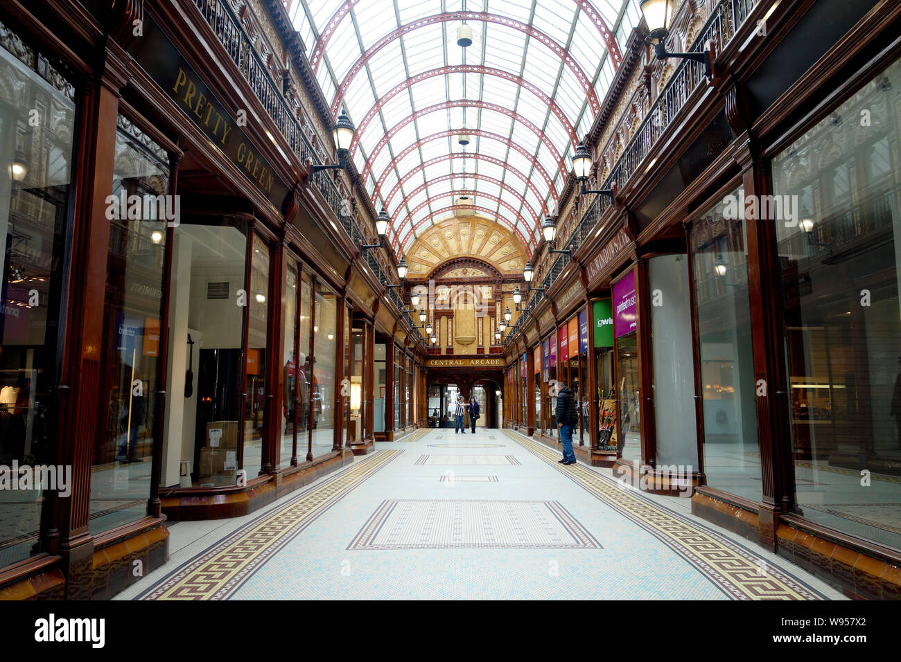 Arcade centrale, Newcastle upon Tyne - sur - Banque D'Images