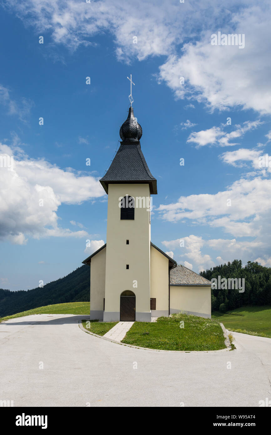 Église Notre Dame de Pitié (Cerkev dans Prtovc Pomocnice Marije), Slovénie Banque D'Images