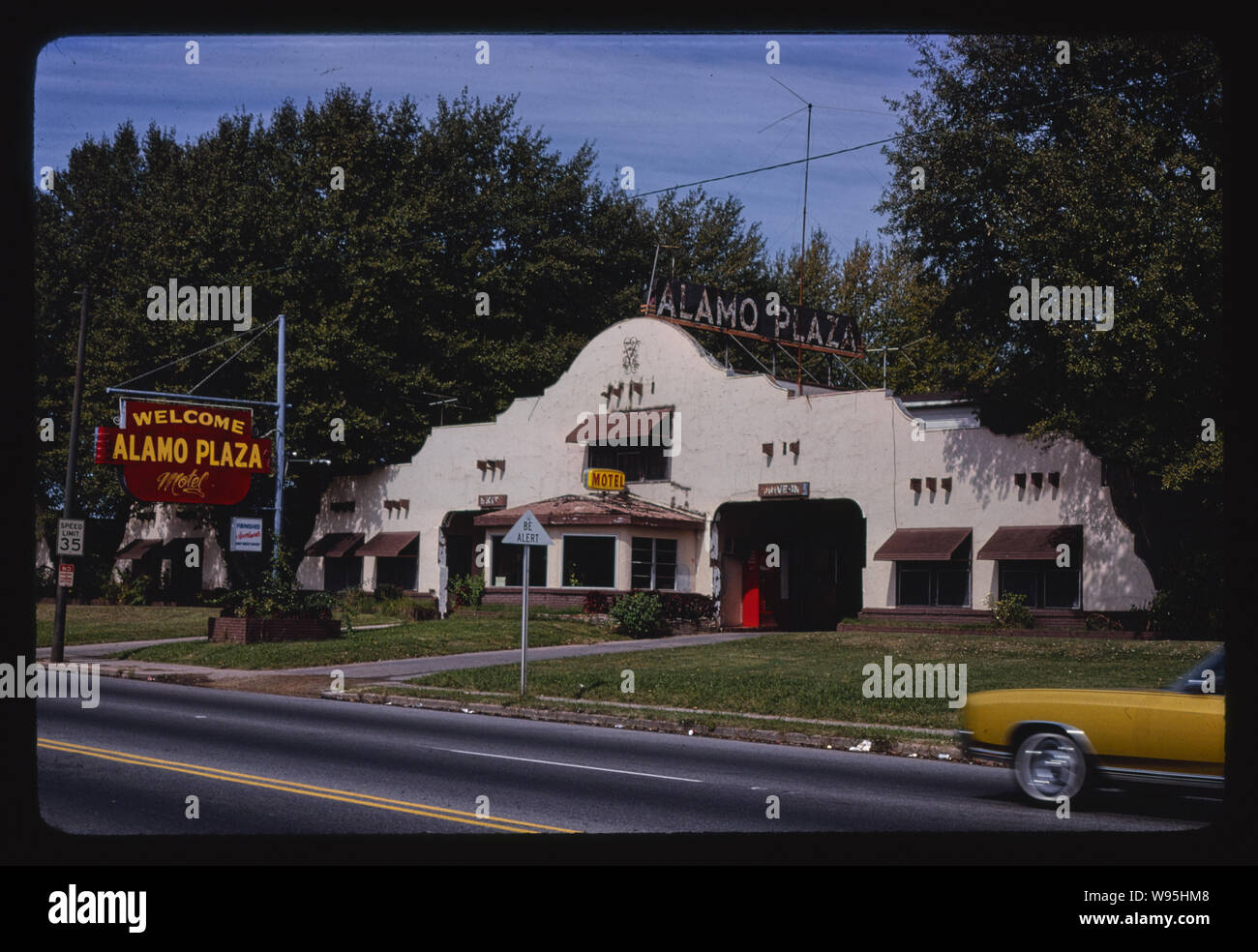 Alamo Plaza Motel, Memphis, Tennessee Banque D'Images