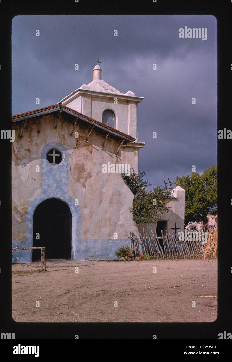 Alamo Village Church / Mission, Brackettville, Texas Banque D'Images