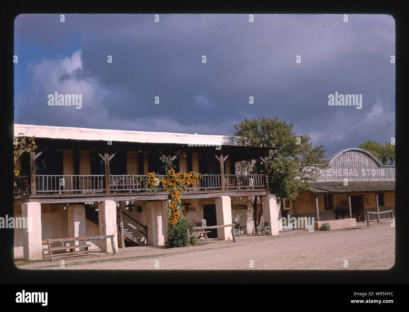 Alamo Village Magasins, Brackettville, Texas Banque D'Images