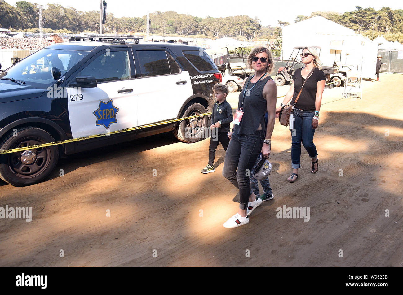 SAN FRANCISCO, CALIFORNIE - Le 11 août : une autre planète Entertainment VP d'alliances stratégiques et d'événements Danielle Madère 2019 Photo prise lors de l'extérieur (Musique et Arts au Golden Gate Park le 11 août 2019 à San Francisco, Californie. Photo : imageSPACE/MediaPunch Banque D'Images