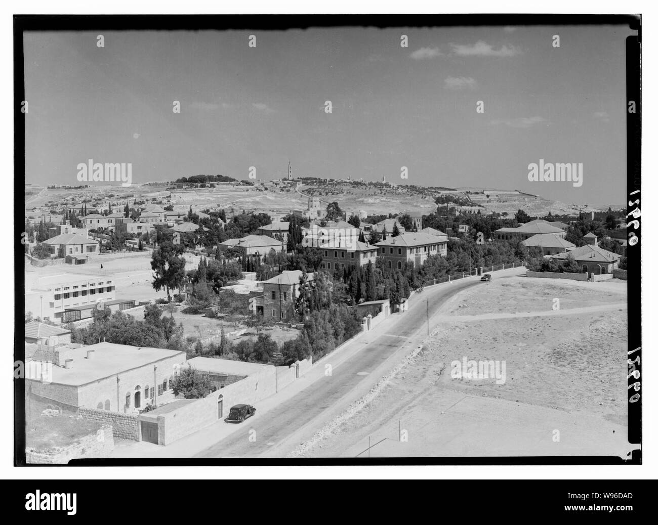 Am. c.-à-d., American School of Oriental Research & Olivet, à partir de la rue George Cath c.-à-d., la Tour de la Cathédrale Banque D'Images Am. c.-à-d., American School of Oriental Research & Olivet, à partir de la rue George Cath c.-à-d., la Tour de la Cathédrale Banque D'Images