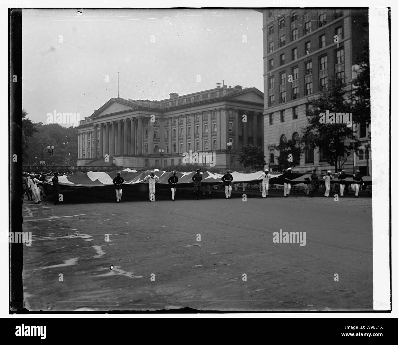 Am. Flag Assn., 6/10/29 Banque D'Images